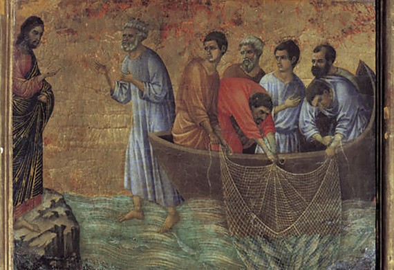 Call of the disciples. 2nd Sunday of Matthew 