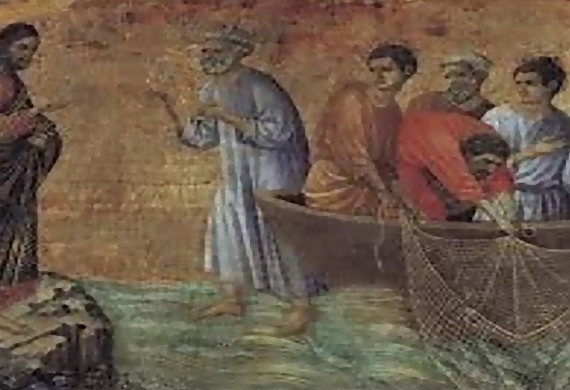 First Sunday of Luke The miracle of the fish 