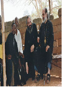 His-Eminence-Metropolitan-Panteleimon-of-Antinoes-with-Fr.-Epifanios-Hadjiyangkou-in-a-village-of-Ghana-W.-Africa.1