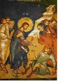 5th SUNDAY OF ST. MATTHEW The healing of the two demonic.
